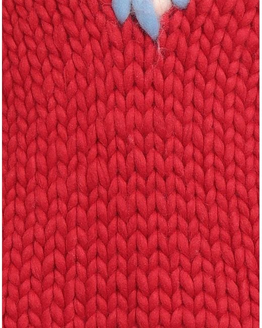 Hope Macaulay Red Sweater Merino Wool