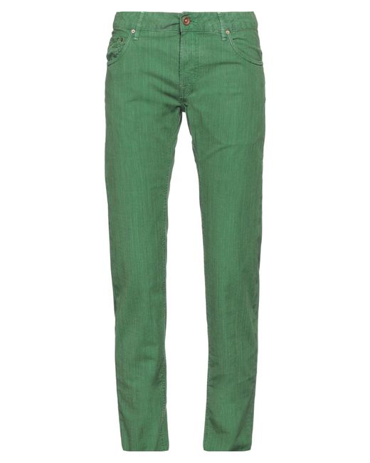 Hand Picked Green Pants for men