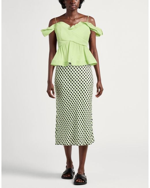 Top MEIMEIJ en coloris Green