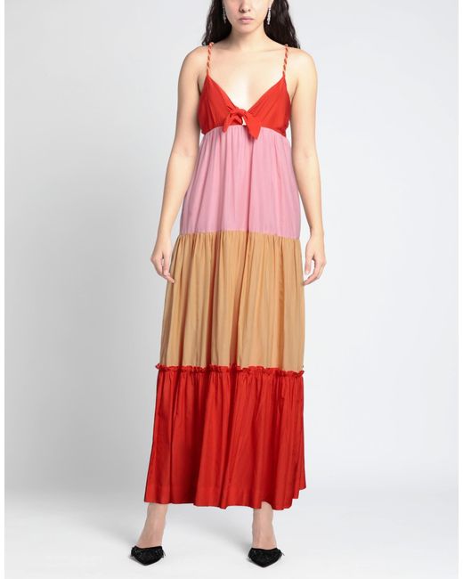 fitted lace wedding dress Ruffle Maxi Dress – Scotch & Soda