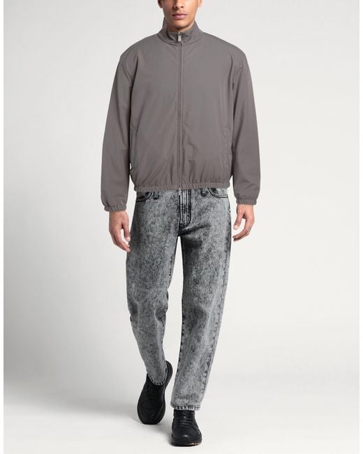 Marco Pescarolo Gray Jacket Polyamide, Elastane for men
