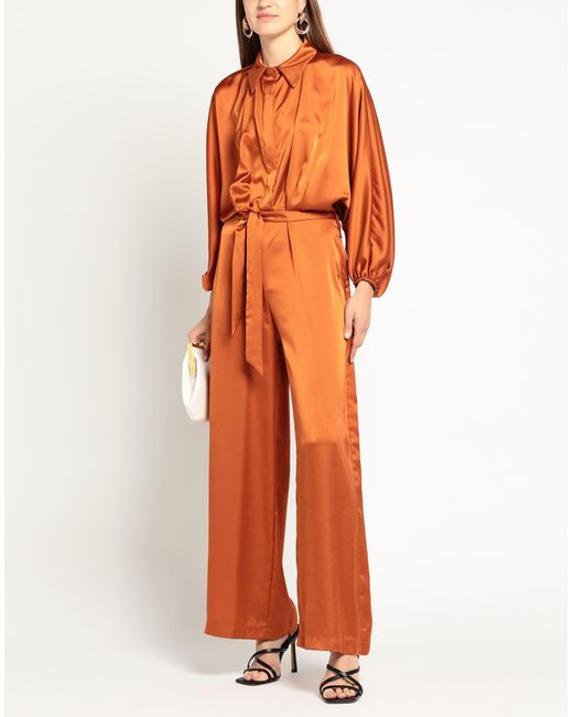 Berna Orange Jumpsuit