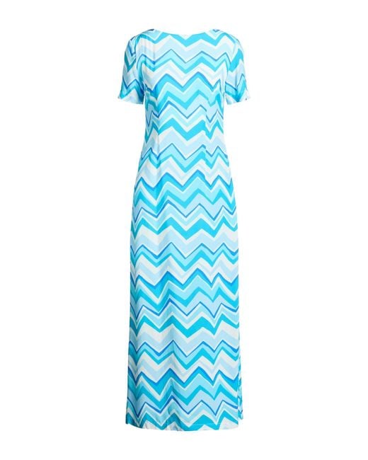Missoni Blue Maxi Dress