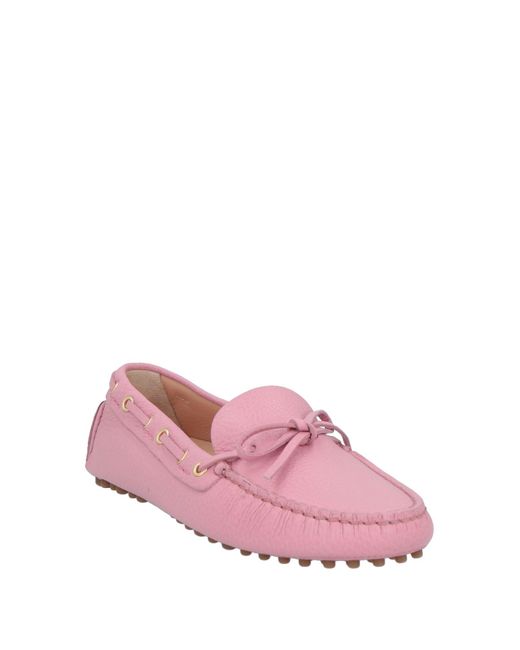 Car Shoe Pink Loafer