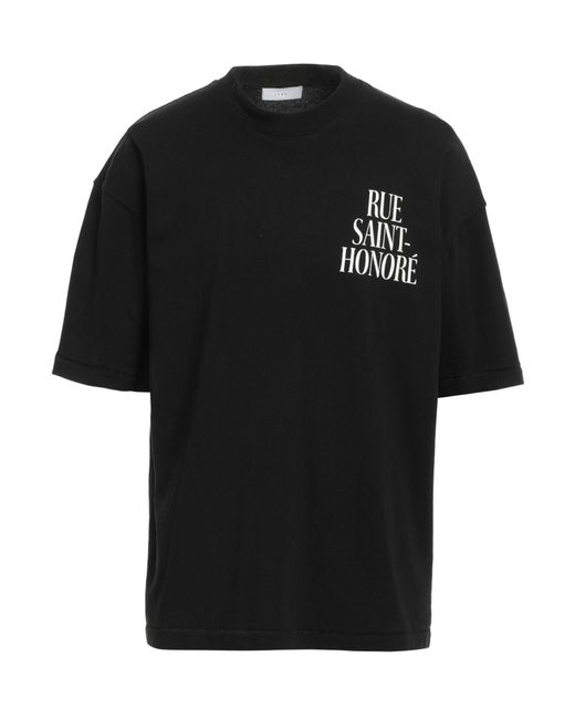 1989 STUDIO Black T-Shirt Cotton for men