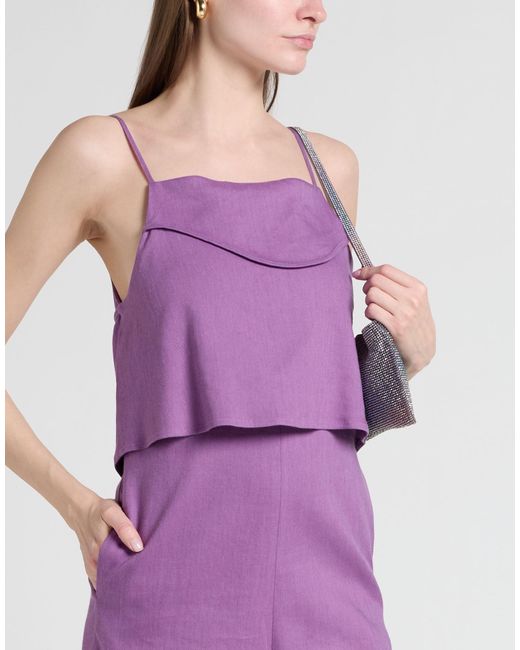 Alysi Purple Jumpsuit