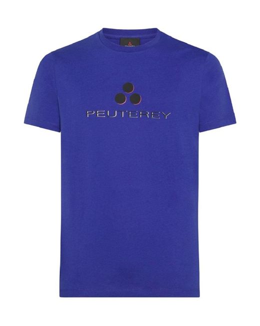 T-shirt di Peuterey in Blue da Uomo