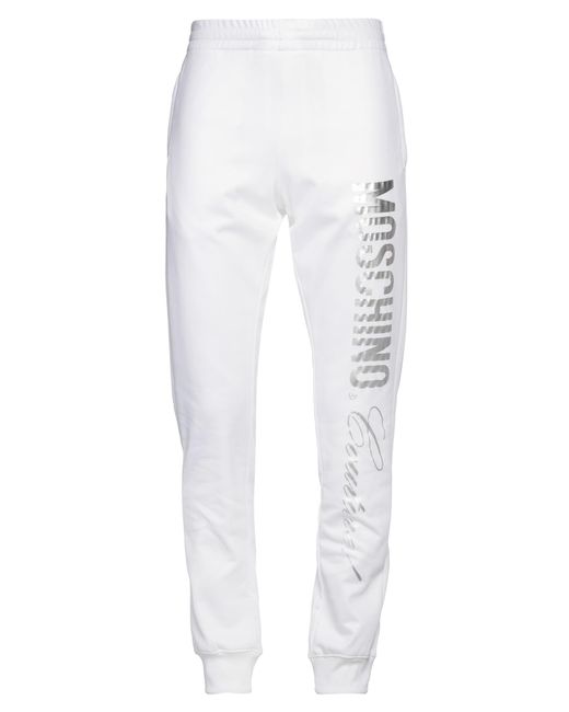 Moschino White Trouser for men