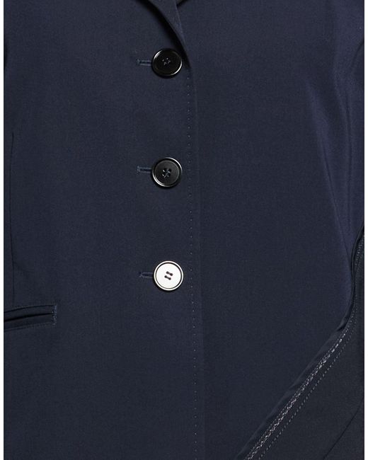 High Blue Blazer Polyester, Viscose, Elastane