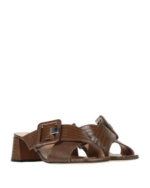 Sergio Rossi Brown Sandals