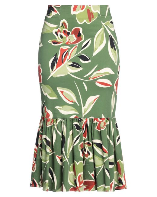 Sophie and Lucie Green Maxi Skirt
