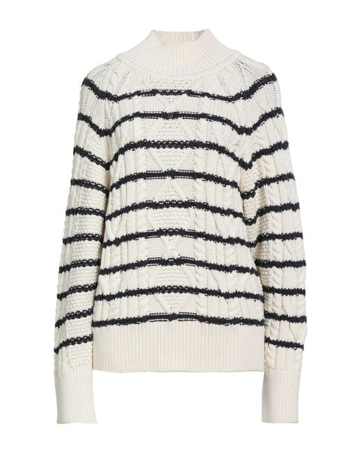 Boss White Turtleneck