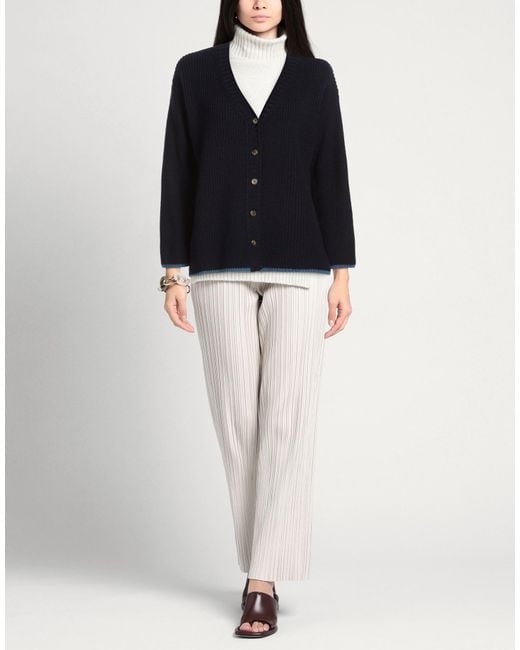 Whyci Blue Cardigan Wool