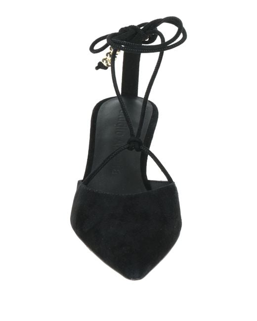 STUDIO AMELIA Black Pumps Leather