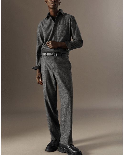COS Gray Trouser for men