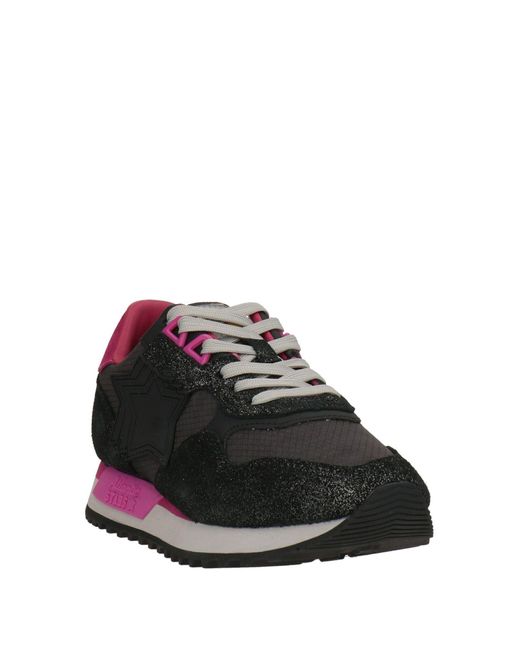 Atlantic Stars Black Sneakers
