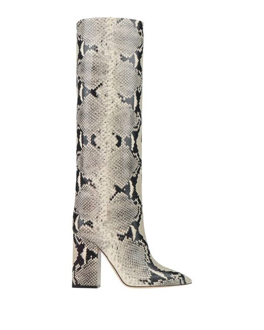 Paris Texas White Boot Leather