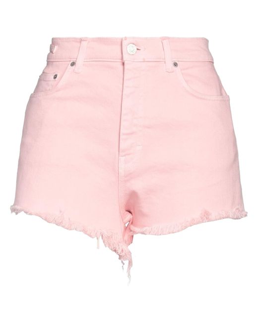 Haikure Pink Denim Shorts