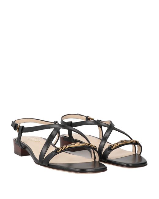 Tod's Black Sandals
