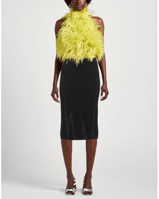 Sandro Black Midi Skirt