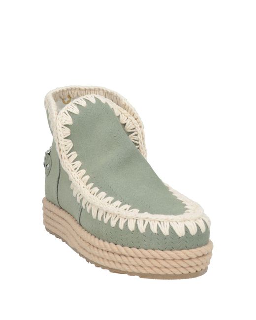 Bottines Mou en coloris Green