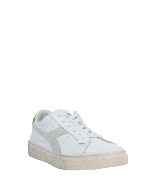 Diadora White Trainers