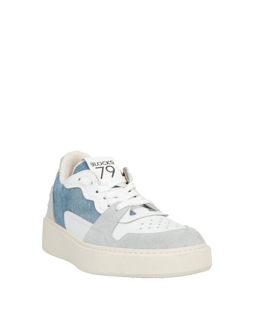 BLOCKS 79 Blue Sneakers for men
