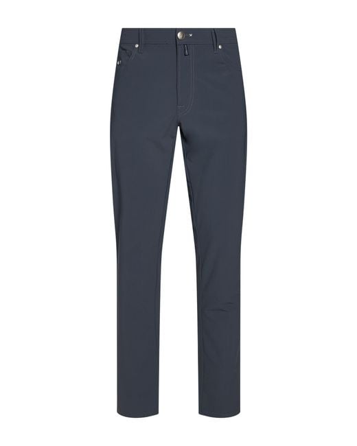 Tramarossa Blue Pants for men