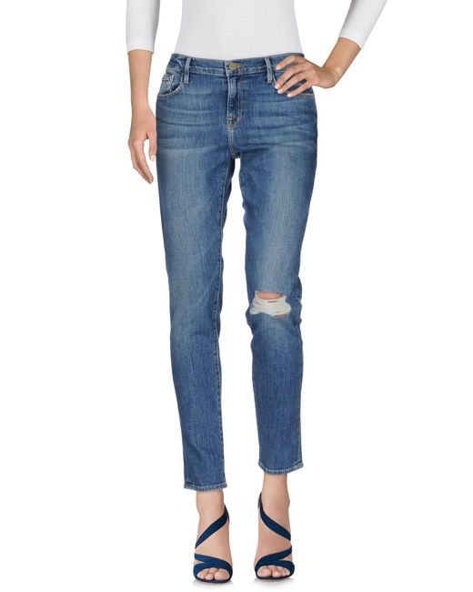 FRAME Blue Jeans Cotton, Polyester, Elastane