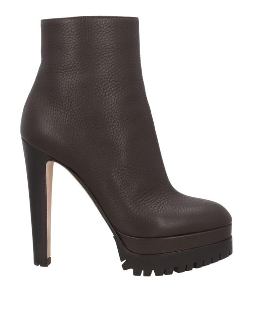 Sergio Rossi Brown Ankle Boots