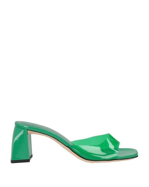 By Far Green Sandals