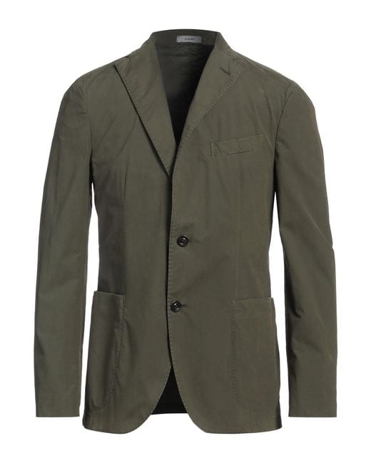 Boglioli Green Blazer for men