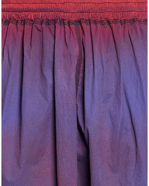 Aries Purple Pants Polyamide