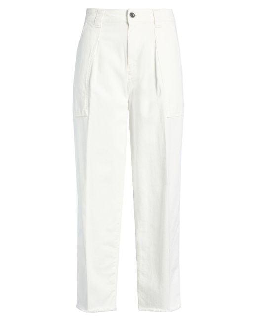 PT Torino White Jeans