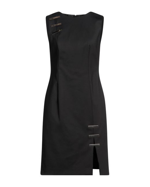 Paule Ka Black Midi Dress