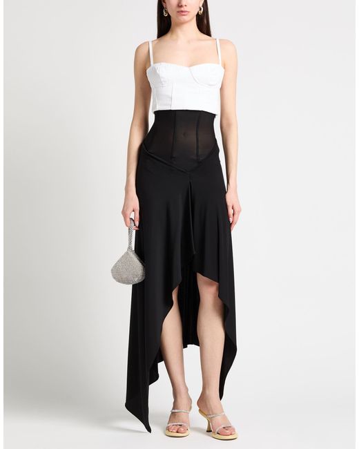ALESSANDRO VIGILANTE Blue Maxi Skirt