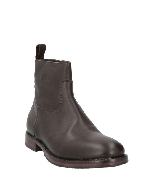 Moma Brown Ankle Boots