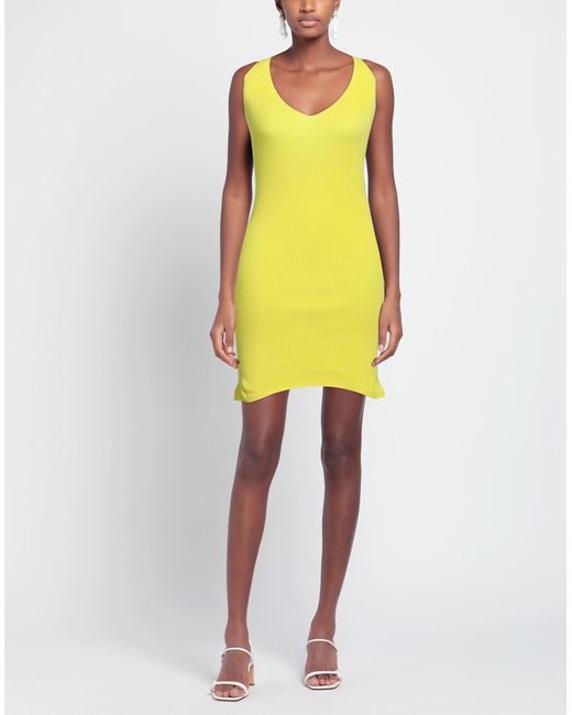 ViCOLO Yellow Mini Dress