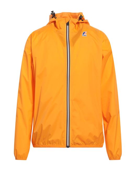 K-Way Orange Jacket for men