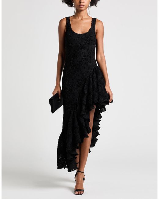 ROTATE BIRGER CHRISTENSEN Black Maxi Dress