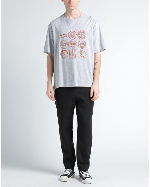 Maison Kitsuné Gray T-shirt for men