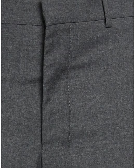 AMI Gray Pants Virgin Wool for men