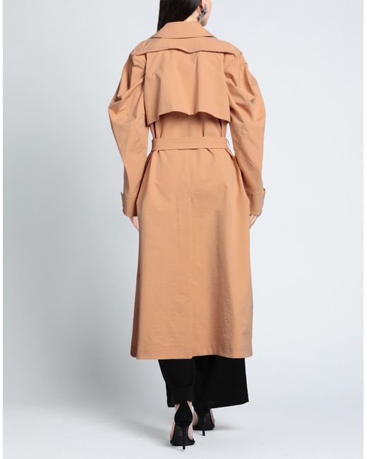 Issey Miyake Orange Overcoat & Trench Coat