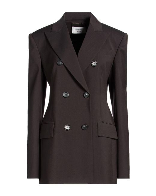Sportmax Black Blazer Virgin Wool