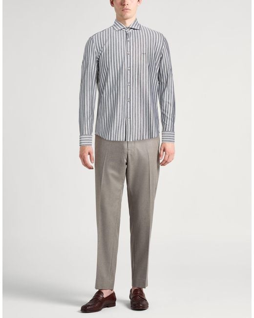 Paul & Shark Blue Dark Shirt Cotton for men