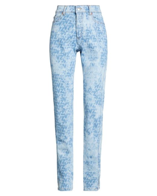 Zadig & Voltaire Blue Jeans Cotton, Polyester, Elastane