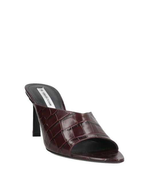 Victoria Beckham Brown Sandals