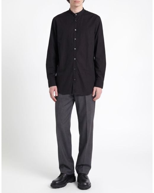 Department 5 Black Shirt Cotton for men
