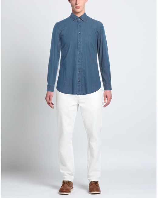 Camicia Jeans di Michael Kors in Blue da Uomo