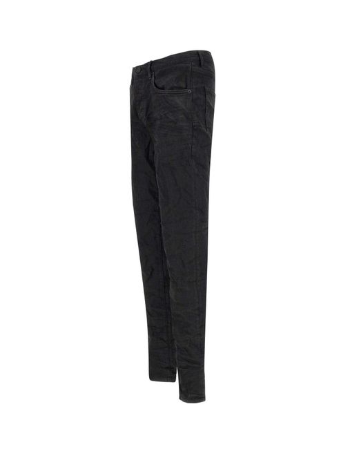 Pantaloni Jeans di Purple in Black da Uomo